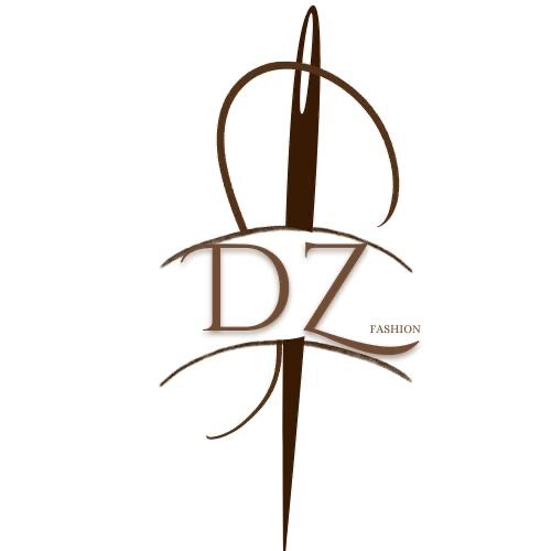 Dzee Fashion — house emblem: a needle threaded through the letters D and Z